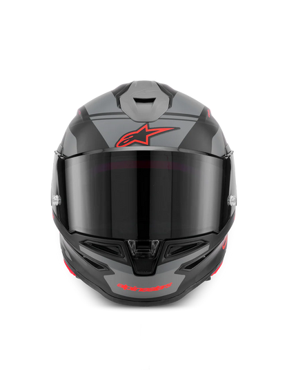 ALPINESTARS S- R7 A-Core - Matte Black/Gray/Red Helmet