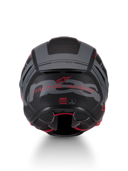 ALPINESTARS S- R7 A-Core - Matte Black/Gray/Red Helmet