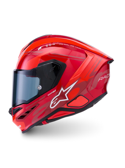 ALPINESTARS S- R7 A-Core Gloss Red/White Helmet