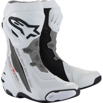 Alpinestars Supertech R Boots Vented All White