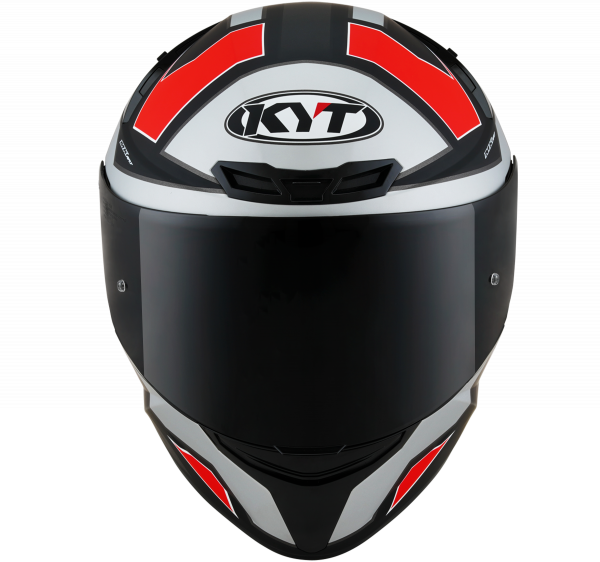 KYT TT-COURSE ELECTRON MATTE/GREY RED