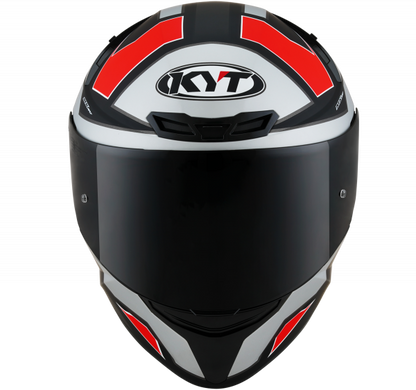 KYT TT-COURSE ELECTRON MATTE/GREY RED