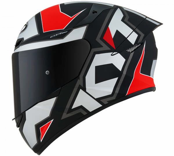 KYT TT-COURSE ELECTRON MATTE/GREY RED