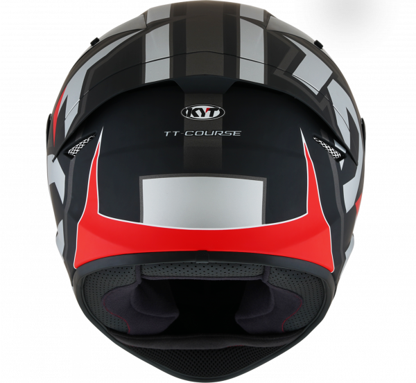 KYT TT-COURSE ELECTRON MATTE/GREY RED