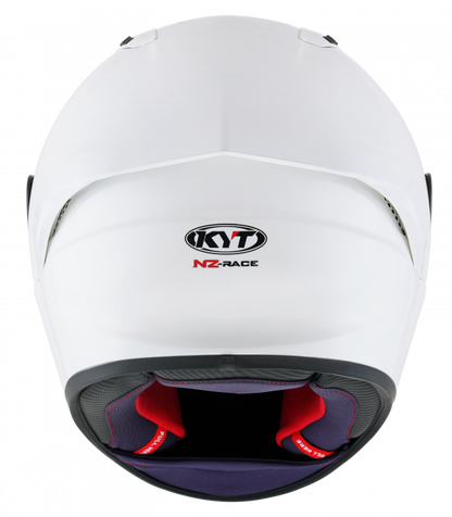 KYT NZ RACE SOLID WHITE