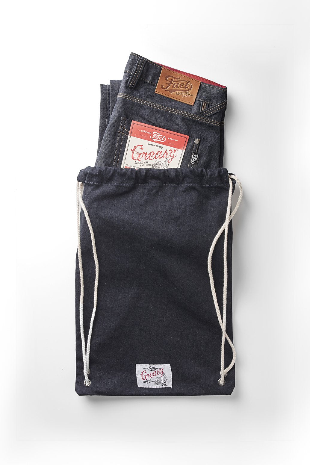 FUEL GREASY SELVEDGE PANTS