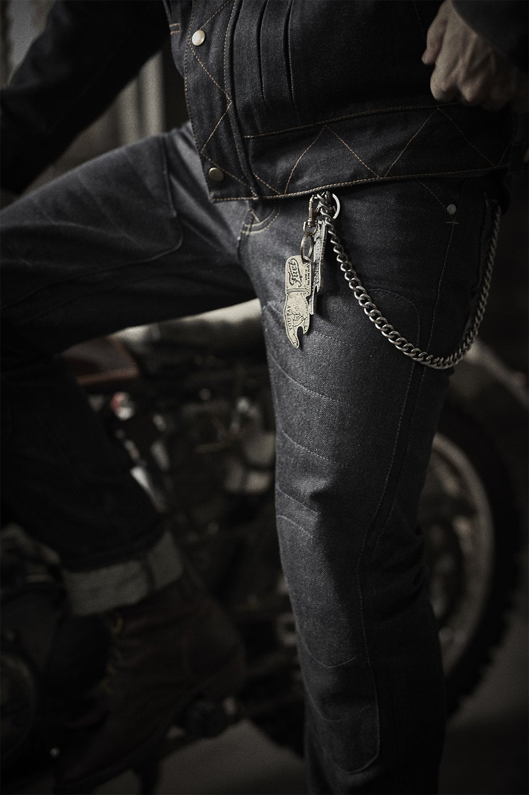 FUEL GREASY SELVEDGE PANTS