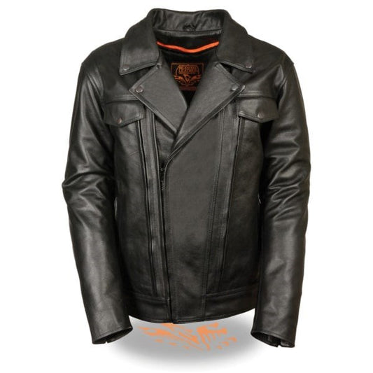 Milwaukee Leather Pistol Pete Jacket Hidden Zip