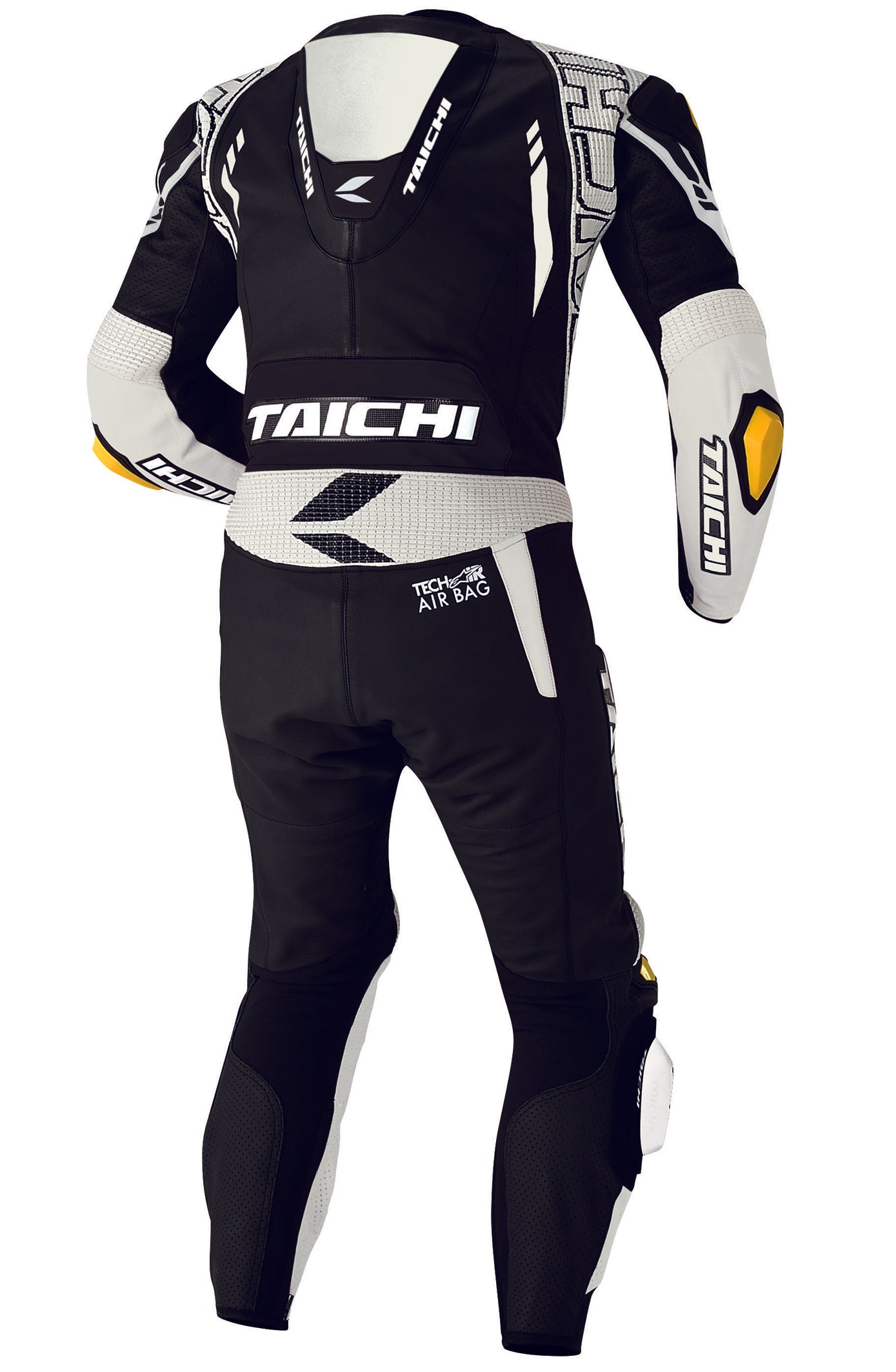 GP-WRX R306 RACING SUIT TECH-AIR COMPATIBLE BLACK WHITE NXL306