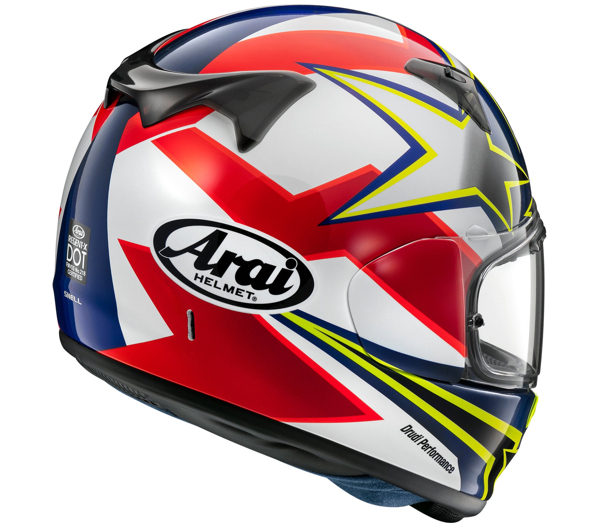arai axces ii classic star helmet Arai Regent-X Stars & Stripes Graphic (SNELL 2025) – Moto Liberty