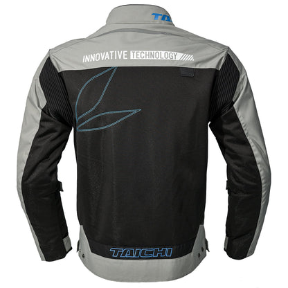 RACER MESH JACKET GRAY/CYAN RSJ336