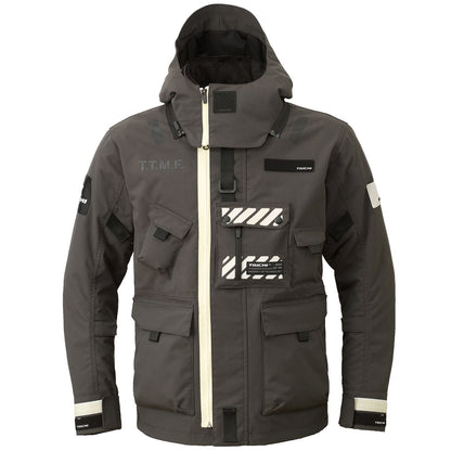MONSTER ALL SEASON PARKA GUNMETAL/CREAM   RSJ726