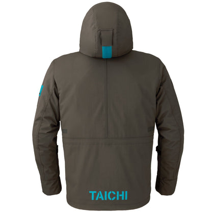 MONSTER ALL SEASON PARKA GUNMETAL / CYAN RSJ726