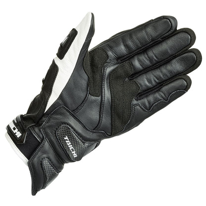 RAPTOR LEATHER  GLOVE WHITE/BLACK RST441