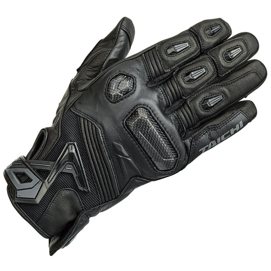 RAPTOR LEATHER  GLOVE BLACK RST441