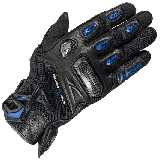 RAPTOR MESH GLOVES BLACK/BLUE RST442