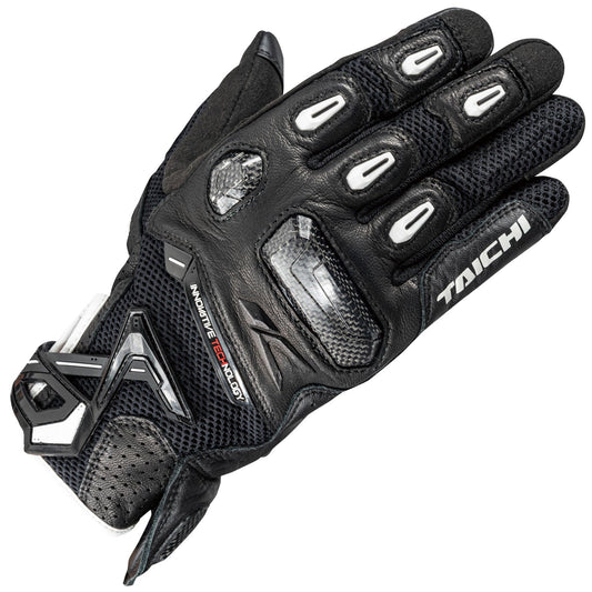 RAPTOR MESH GLOVES BLACK/BLACK/WHITE RST442