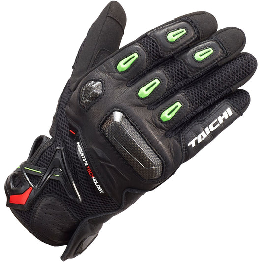 RAPTOR MESH GLOVE BLACK/GREEN RST442 (Limited)