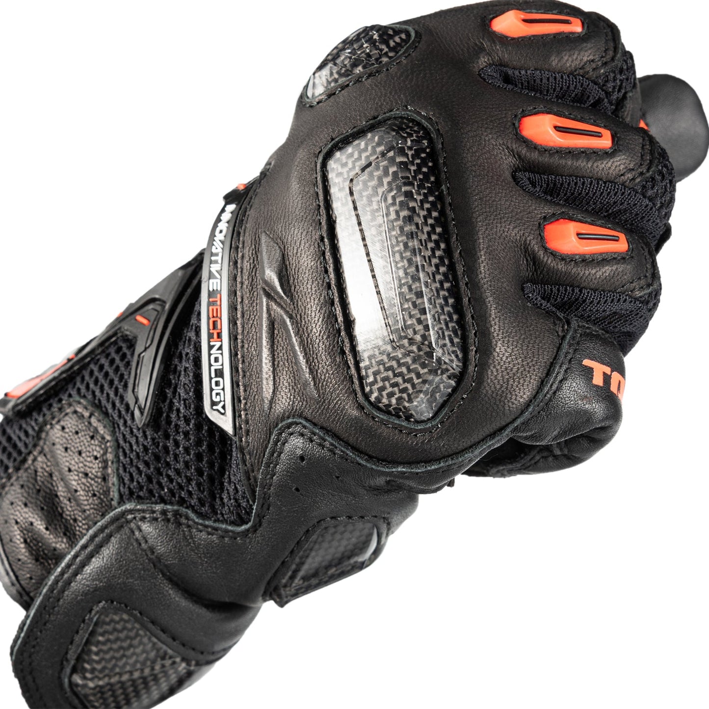 RAPTOR MESH GLOVE BLACK/RED RST442