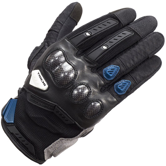 VELOCITY MESH GLOVES BLACK/NAVY RST444