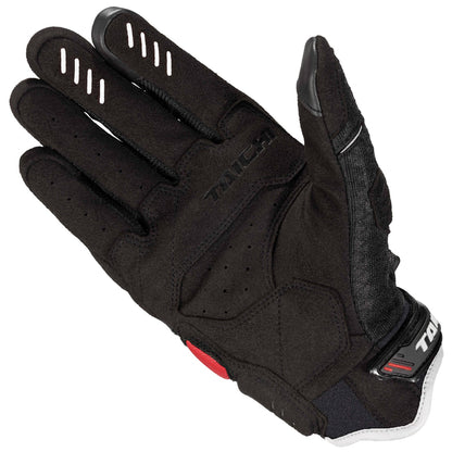 VELOCITY MESH GLOVES WHITE/RED RST444