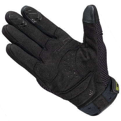 RUBBER KNUCKLE MESH GLOVE BLACK/WHITE RST447