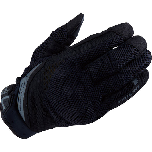 RUBBER KNUCKLE MESH GLOVE BLACK RST447