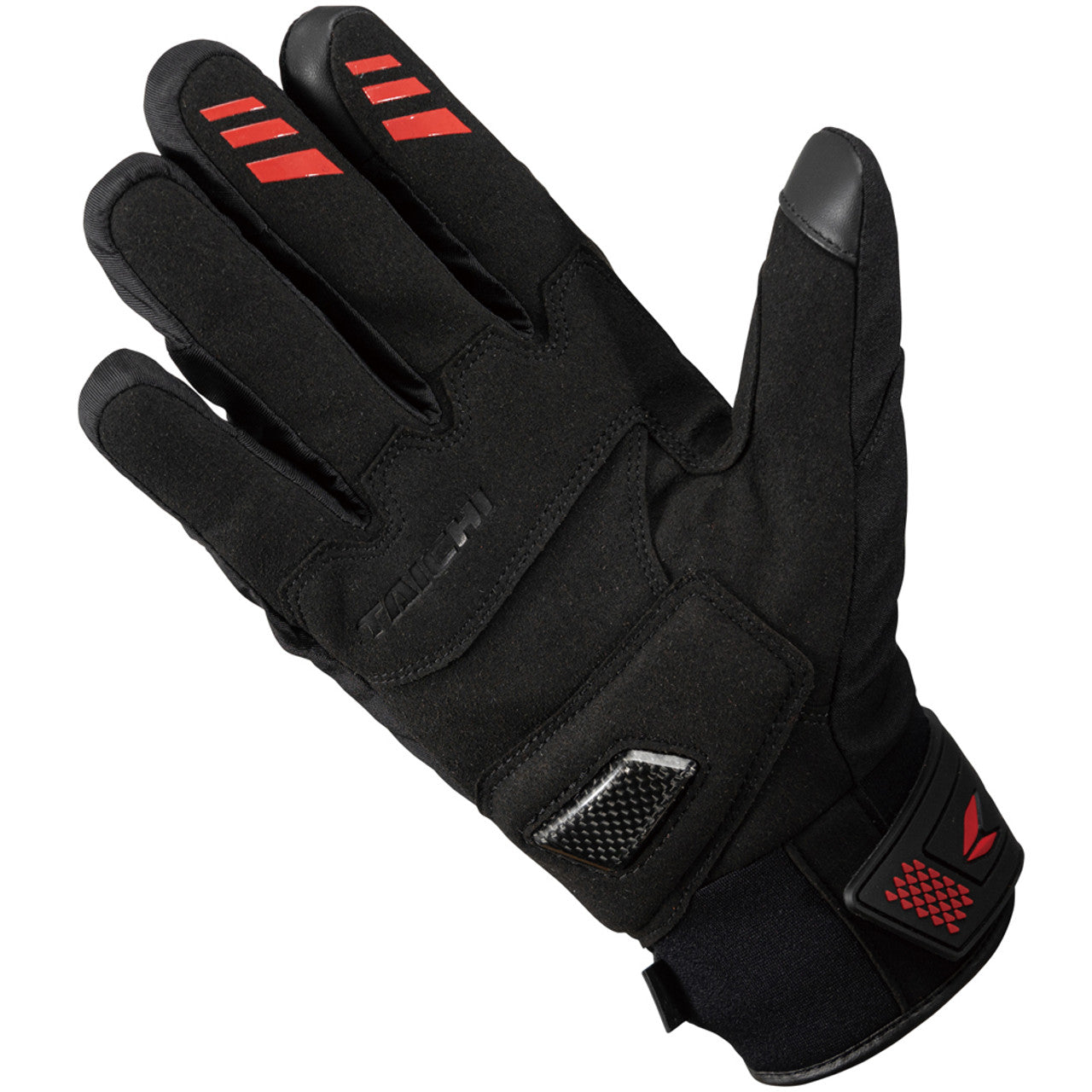 CARBON WINTER GLOVE BLACK/RED RST645