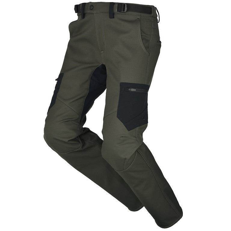 WINDSTOP SOFTSHELL PANTS COMBAT GRAPHITE RSY555