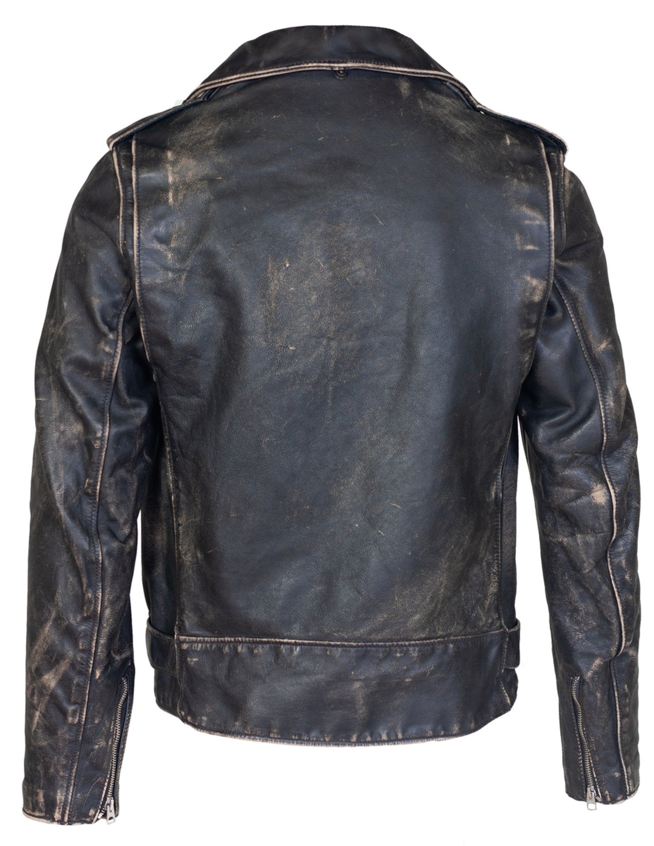 Schott PER70 Men's Vintaged Fitted Motorcycle Jacket