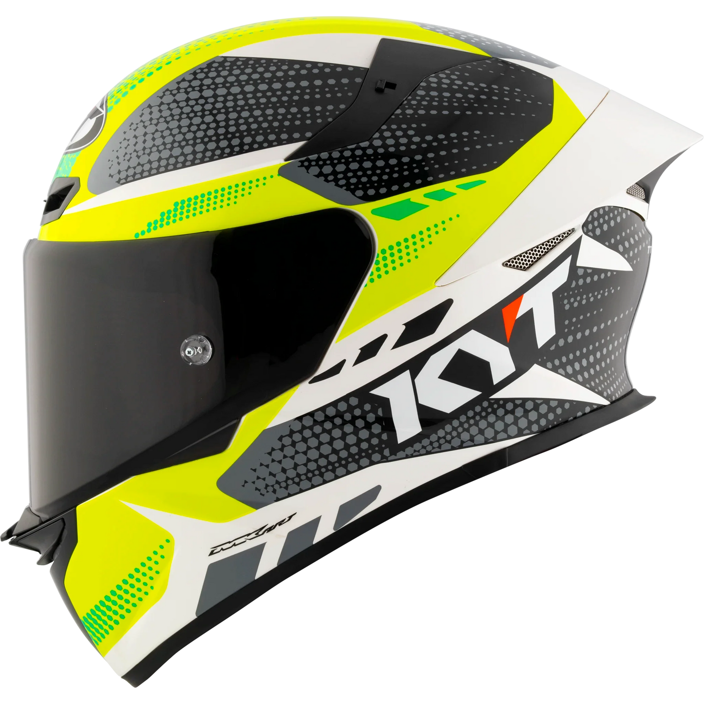 KYT TT-REVO GEAR BLACK/YELLOW