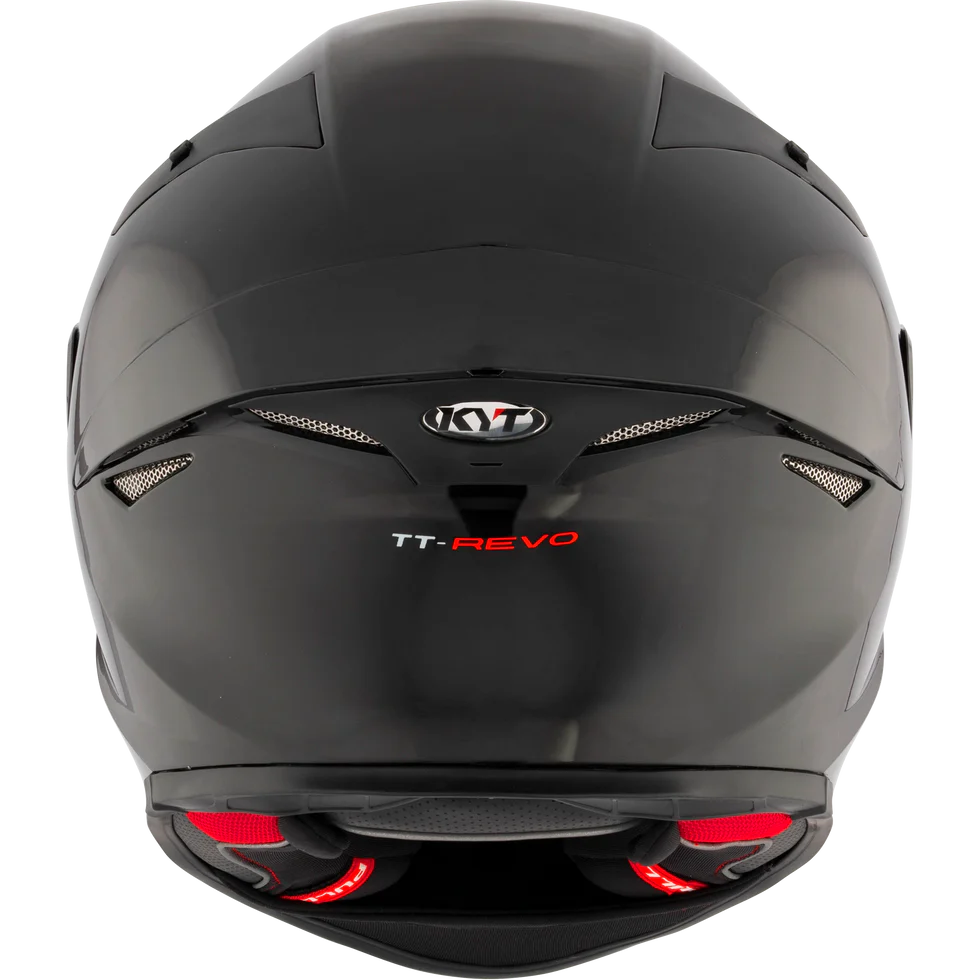 KYT TT-REVO SOLID GLOSSY BLACK