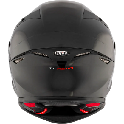 KYT TT-REVO SOLID GLOSSY BLACK