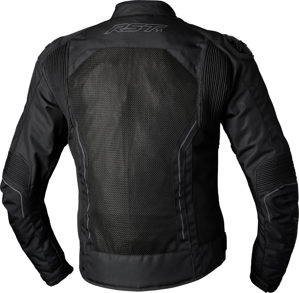 RST S1 MESH CE JACKET BLACK/BLACK TEXTILE
