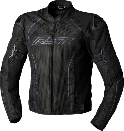 RST S1 MESH CE JACKET BLACK/BLACK TEXTILE