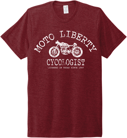 Moto Liberty Cycologist T-Shirts