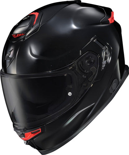 Scorpion EXO Eclipse Helmet Solid Metallic Black