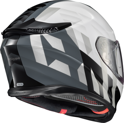 Scorpion EXO Eclipse Helmet Pivot Pearl White
