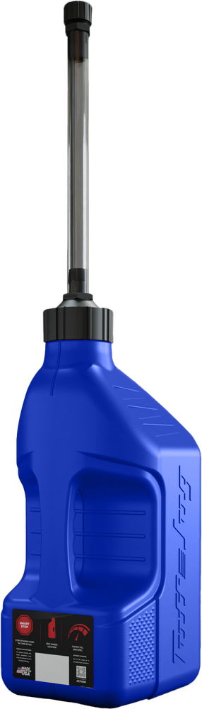 TUFF JUG UTILITY CONTAINER BLUE W/ AUTOSTOP SPOUT 2.5 GAL