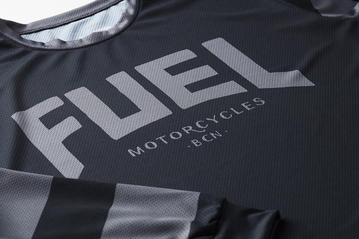 FUEL GREY STRIPS ENDURO JERSEY