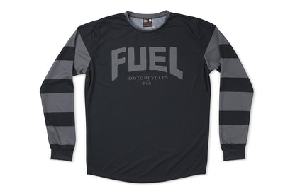 FUEL GREY STRIPS ENDURO JERSEY