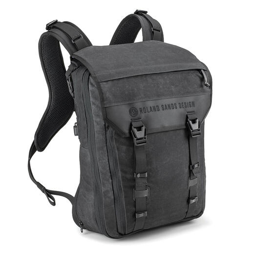 KRIEGA X ROLAND SANDS ROAM 34 BLACK BACKPACK