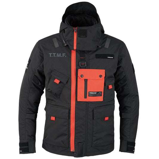 MONSTER ALL SEASON PARKA BLACK/ORANGE RSJ726