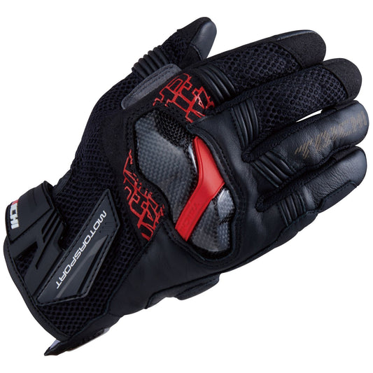 ARMED MESH GLOVE BLACK/RED RST448