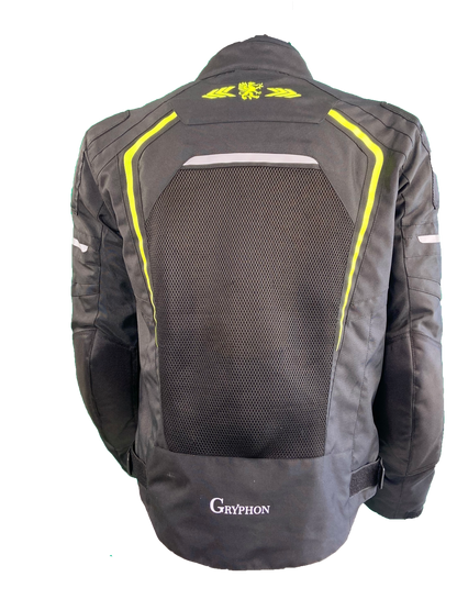 Gryphon Ladies Torque Jacket Black-Hi-Viz