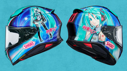 Shoei RF-1400 HATSUNE MIKU