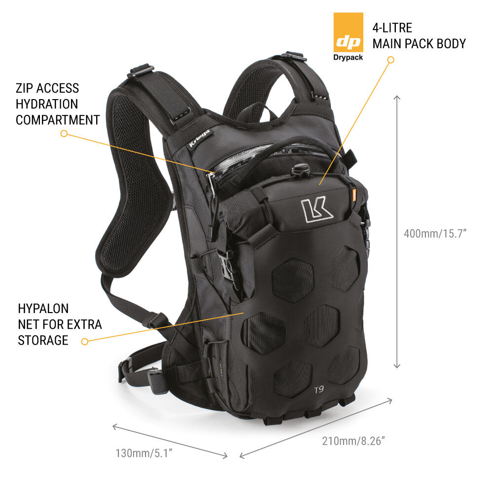 KREIGA TRAIL9 ADVENTURE BACKPACKS