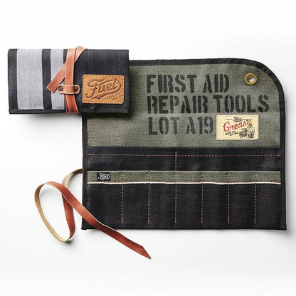 FUEL TOOL ROLL FIRST AID KIT