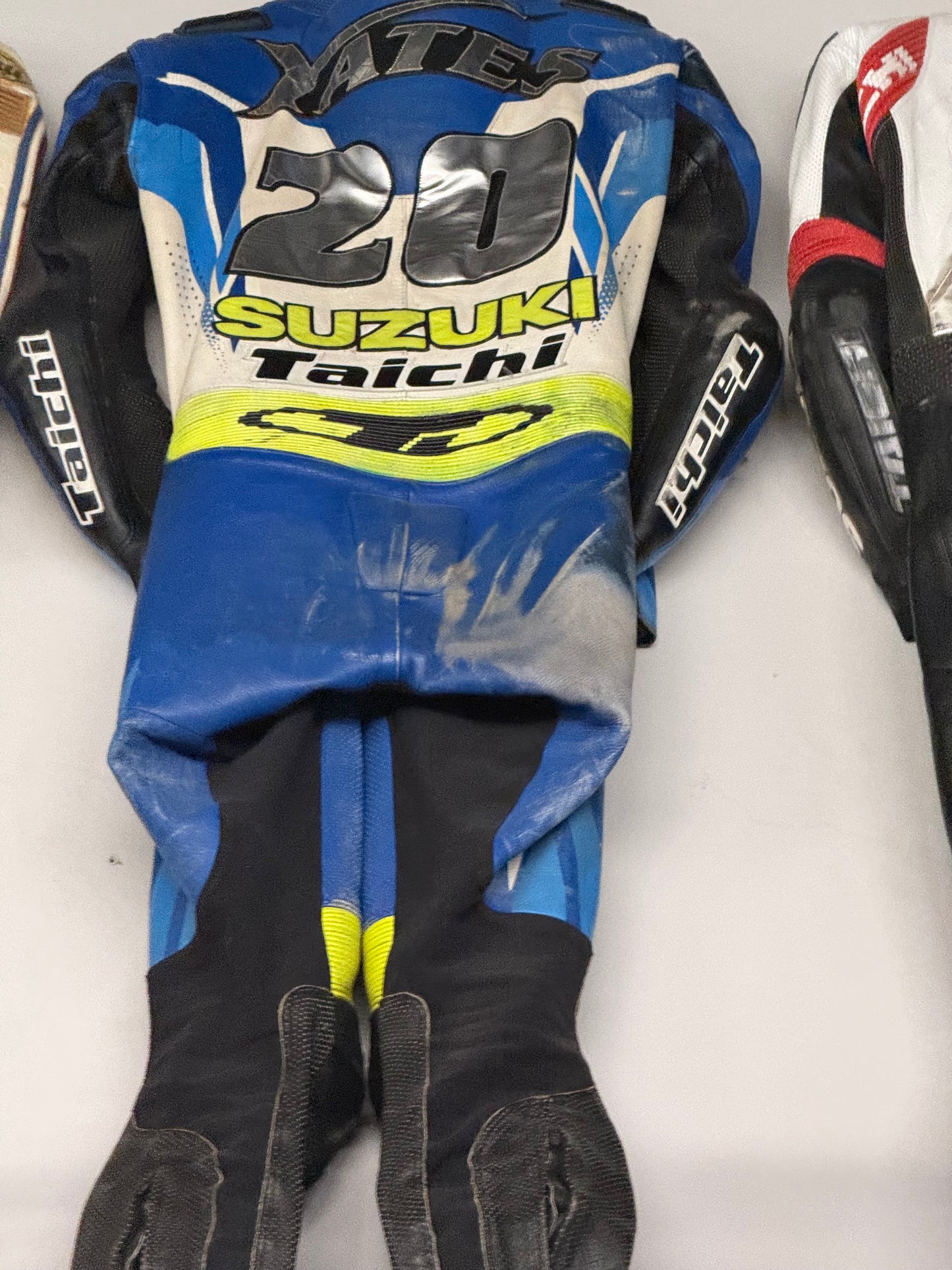 Aaron Yates RS Taichi race suit. Japanese cowhide.
